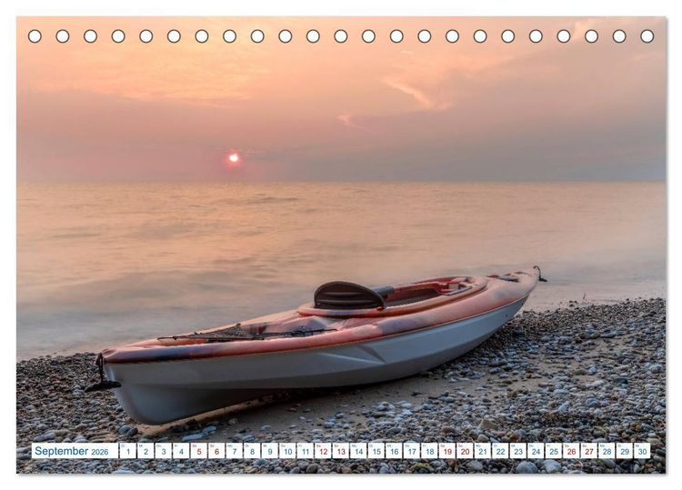 Produktbild: Ontario Kanada, Lake Huron und Georgian Bay (Tischkalender 2026 DIN A5 quer), CALVENDO Monatskalender