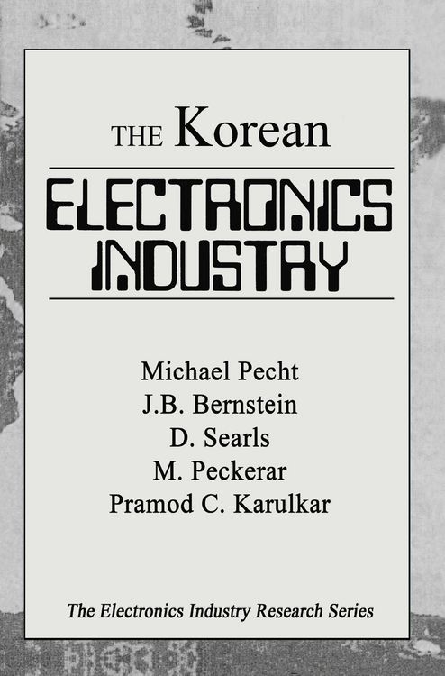Produktbild: The Korean Electronics Industry