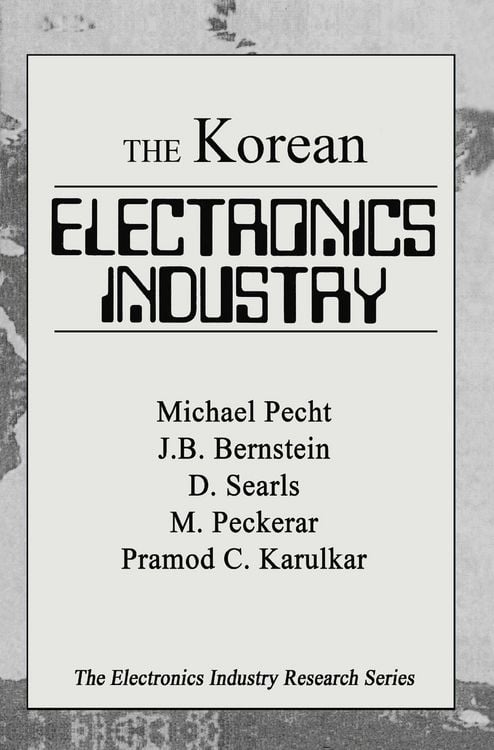 Produktbild: The Korean Electronics Industry