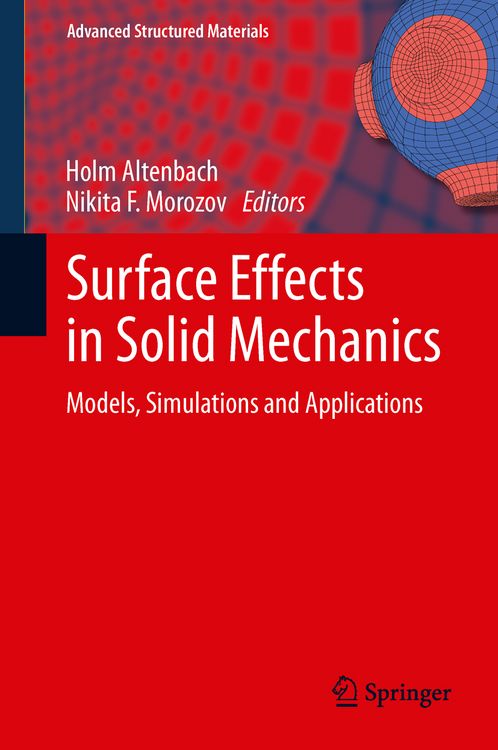 Produktbild: Surface Effects in Solid Mechanics