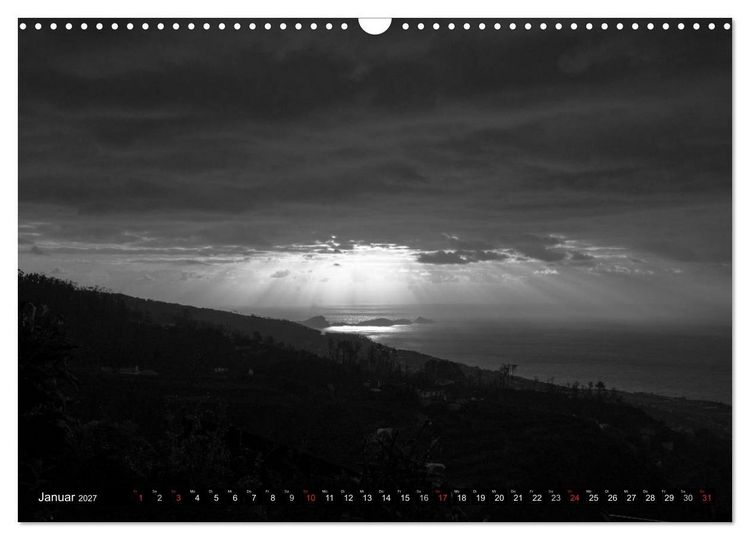 Produktbild: Stille Momente in Schwarz-Weiss (Wandkalender 2027 DIN A3 quer), CALVENDO Monatskalender