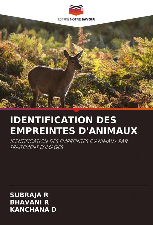 Produktbild: Identification des Empreintes D'animaux