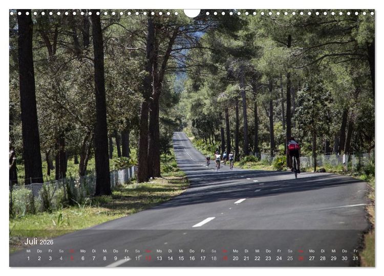 Produktbild: Mit dem Rennrad auf Mallorca (Wandkalender 2026 DIN A3 quer), CALVENDO Monatskalender