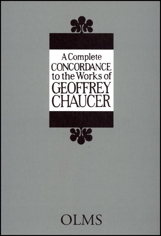 Produktbild: A Complete Concordance to the Works of Geoffrey Chaucer