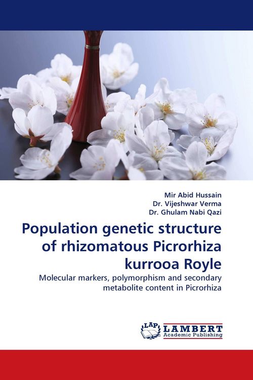Produktbild: Population genetic structure of rhizomatous Picrorhiza kurrooa Royle