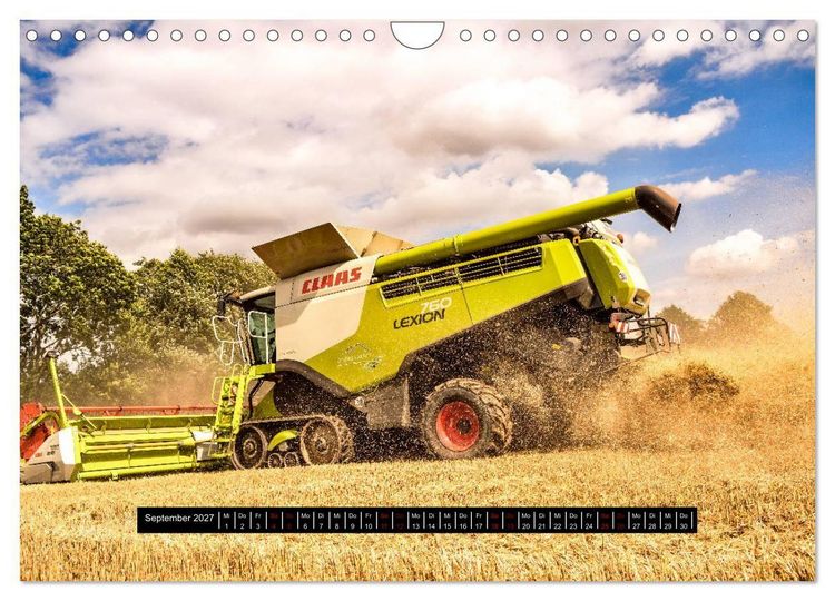 Produktbild: Landwirtschaft - Von der Saat bis zur Ernte (Wandkalender 2027 DIN A4 quer), CALVENDO Monatskalender
