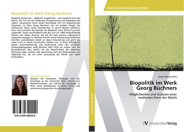Produktbild: Biopolitik im Werk Georg B&uuml;chners