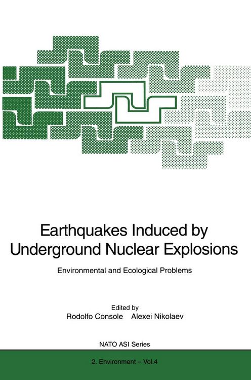 Produktbild: Earthquakes Induced by Underground Nuclear Explosions
