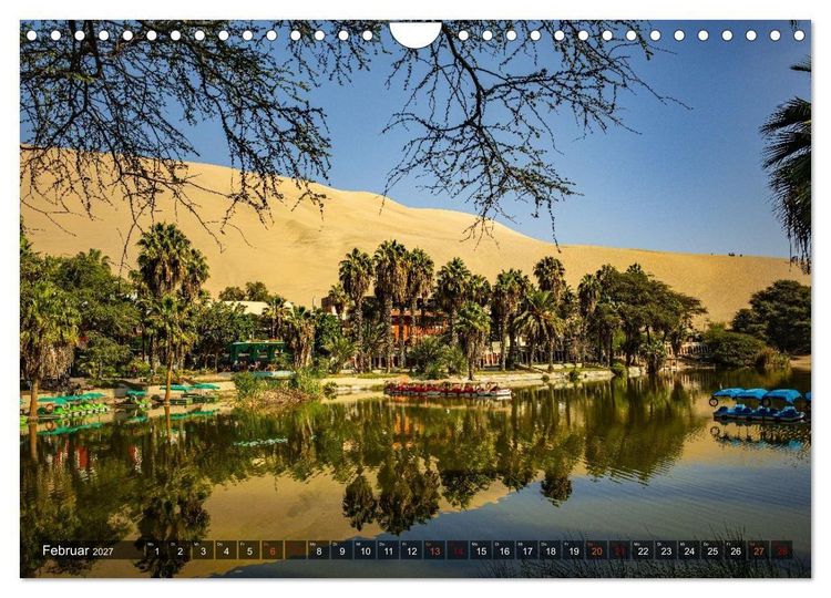 Produktbild: Peru - Traumreise durch das Land der Inka (Wandkalender 2027 DIN A4 quer), CALVENDO Monatskalender