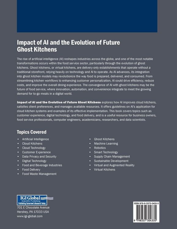 Produktbild: Impact of AI and the Evolution of Future Ghost Kitchens