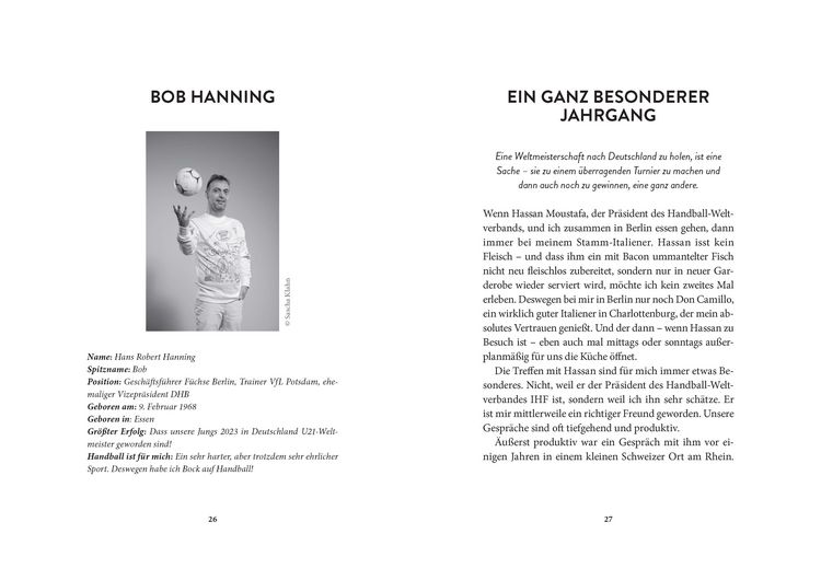 Produktbild: BOCK AUF HANDBALL. Krass und kurios, bewegend und ber&uuml;hrend