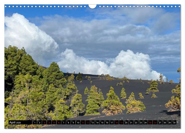 Produktbild: La Palma - Eine Reise &uuml;ber die La Isla Bonita (Wandkalender 2026 DIN A3 quer), CALVENDO Monatskalender