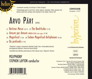 Berliner Messe/Annum per Annum/Magnificat/De Profu