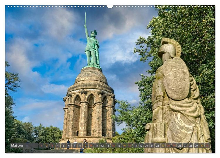 Produktbild: Detmold - Ein- und Ausblicke von Andreas Voigt (Wandkalender 2026 DIN A2 quer), CALVENDO Monatskalender