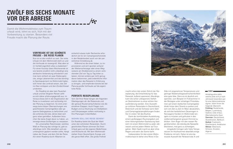 Produktbild: Traumziele mit dem Wohnmobil in Deutschland, &Ouml;sterreich und der Schweiz