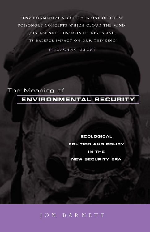 Produktbild: The Meaning of Environmental Security