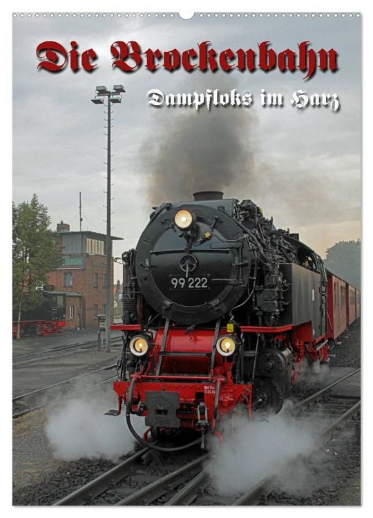 Produktbild: Die Brockenbahn (Wandkalender 2027 DIN A2 hoch), CALVENDO Monatskalender