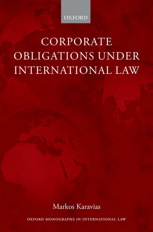 Produktbild: Corporate Obligations under International Law