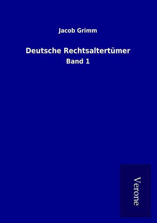 Produktbild: Deutsche Rechtsaltert&uuml;mer
