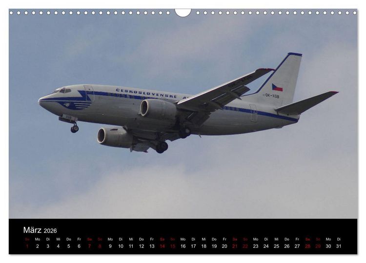 Produktbild: Im alten Glanz: Flugzeuge in Retro Livery (Wandkalender 2026 DIN A3 quer), CALVENDO Monatskalender