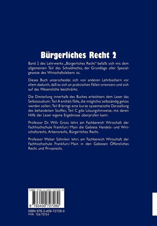 Produktbild: B&uuml;rgerliches Recht 2