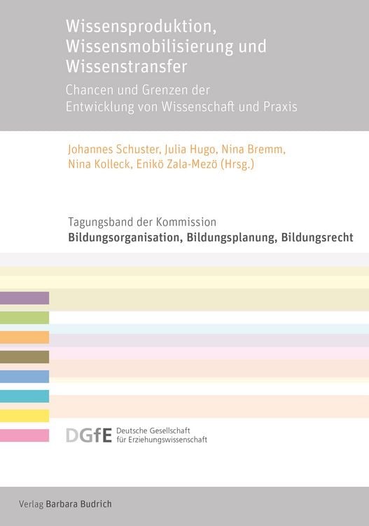 Produktbild: Wissensproduktion, Wissensmobilisierung und Wissenstransfer