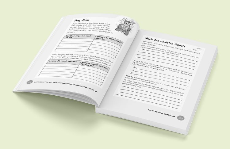 Produktbild: Die 7 Wege zur Effektivit&auml;t f&uuml;r Jugendliche &ndash; Workbook
