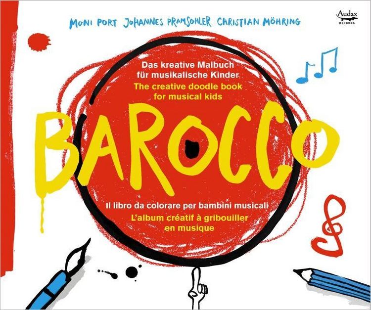 Produktbild: BAROCCO - Das kreative Malbuch f&uuml;r musikalische Kinder