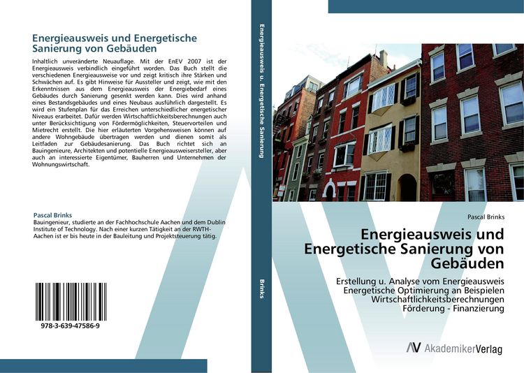 Produktbild: Energieausweis und Energetische Sanierung von Geb&auml;uden