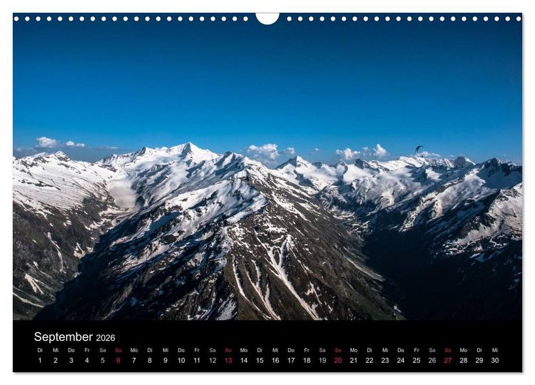 Produktbild: Paragliding - zwischen Himmel und Erde (Wandkalender 2026 DIN A3 quer), CALVENDO Monatskalender