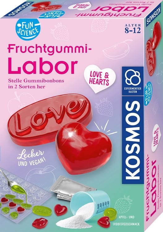 Produktbild: Fun Science Fruchtgummi-Labor Love & Hearts