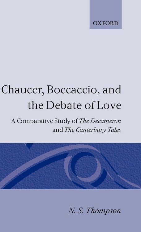 Produktbild: Chaucer, Boccaccio and the Debate of Love
