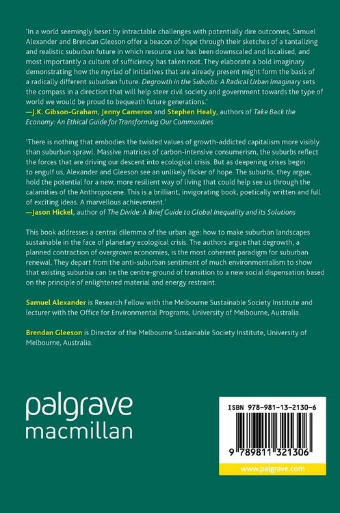 Produktbild: Degrowth in the Suburbs