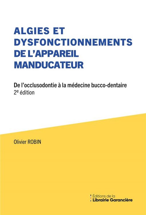 Produktbild: Algies et Dysfonctionnements de l Appareil Manducateur: De l