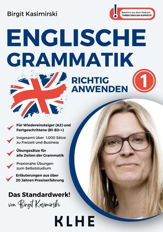 Produktbild: Englische Grammatik richtig anwenden - Teil 1: Englische Zeiten in der Praxis