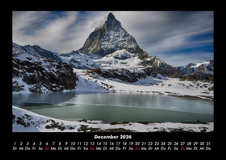 Produktbild: Die Seen der Erde 2026 Fotokalender DIN A3