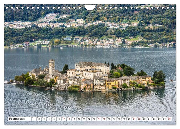 Produktbild: Piemont - Norditaliens stille Sch&ouml;nheit (Wandkalender 2026 DIN A4 quer), CALVENDO Monatskalender
