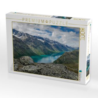 Produktbild: CALVENDO Puzzle Gjende-See | 1000 Teile Lege-Gr&ouml;&szlig;e 64x48cm Foto-Puzzle f&uuml;r gl&uuml;ckliche Stunden