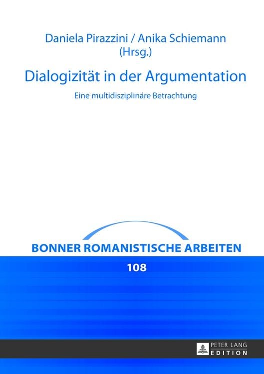 Bild vom Artikel Dialogizität in der Argumentation vom Autor Daniela Pirazzini
