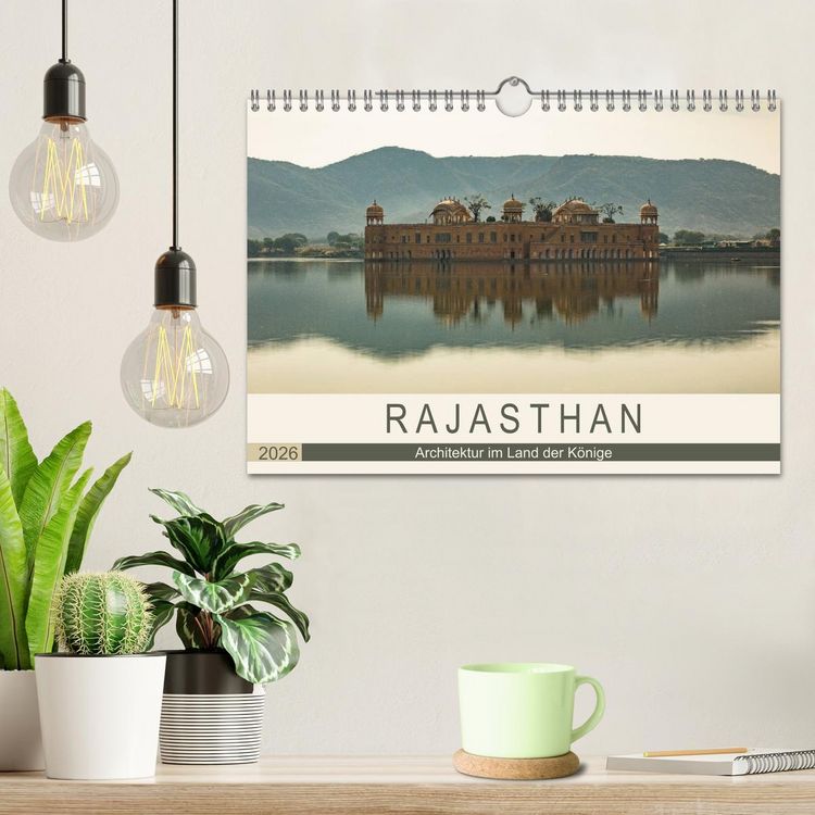 Produktbild: Rajasthan - Architektur im Land der K&ouml;nige (Wandkalender 2026 DIN A4 quer), CALVENDO Monatskalender