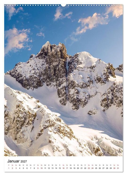 Produktbild: Mein Traumland Neuseeland (hochwertiger Premium Wandkalender 2027 DIN A2 hoch), Kunstdruck in Hochglanz