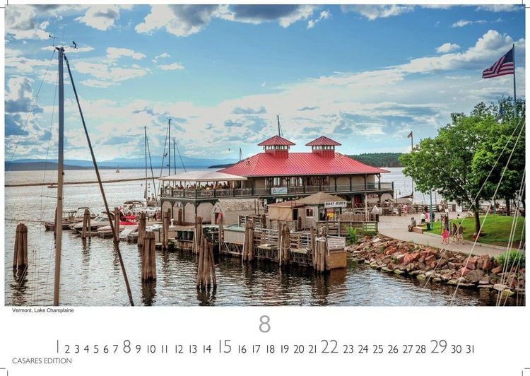 Produktbild: New England Kalender 2027 &ndash; Wandkalender | Fotokalender Nordamerika 35x50cm | mit 12 gro&szlig;formatigen Bildern dieser Region in Spitzenqualit&auml;t.