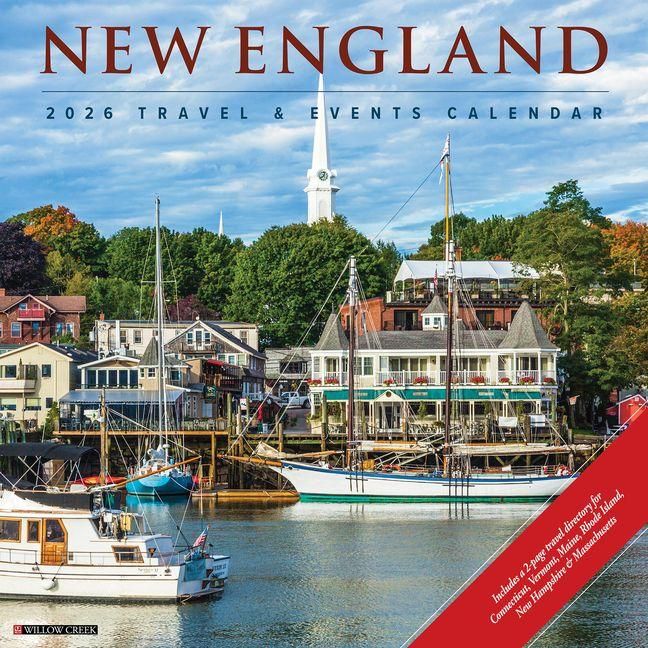 Produktbild: New England 2026 Wall Calendar
