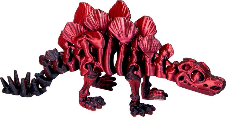 Produktbild: Kristalltier Stegosaurus Skelett - T-Rex World, sort.i.D.