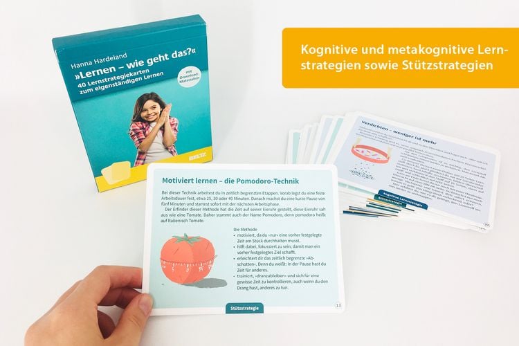 Produktbild: &raquo;Lernen, wie geht das?&laquo; &ndash; 40 Lernstrategiekarten zum eigenst&auml;ndigen Lernen