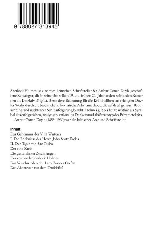 Produktbild: Sherlock Holmes