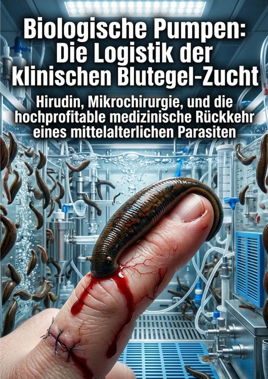 Produktbild: Biologische Pumpen: Die Logistik der klinischen Blutegel-Zucht