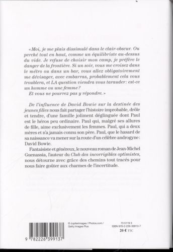 Produktbild: De l'influence de David Bowie sur la destin&eacute;e des jeunes filles