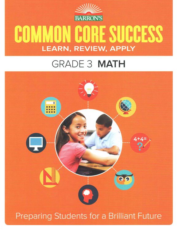 Produktbild: Barron's Educational Series: Common Core Success Grade 3 Mat