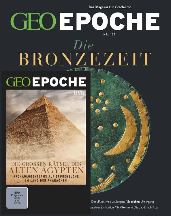 Produktbild: GEO Epoche (mit DVD) / GEO Epoche mit DVD 123/2023 - Die Bronzezeit